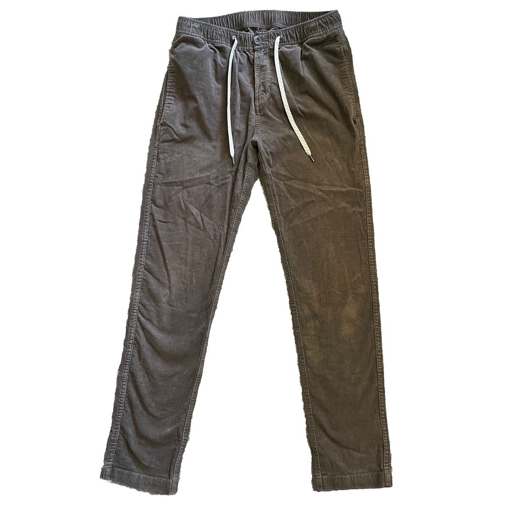 Vuori Optimist Pant Mens Medium Brown Corduroy Comfort Performance Casual V440